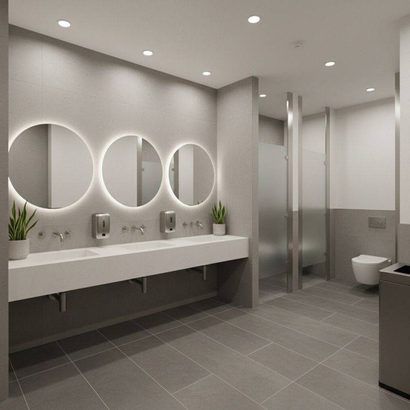 Office Restroom Renovation in Summerville, SC